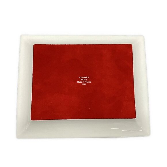 HERMES Vido Posh Tea for Two White Red Multi Porcelain (porcelain) 508-080625 - Picture 4 of 5